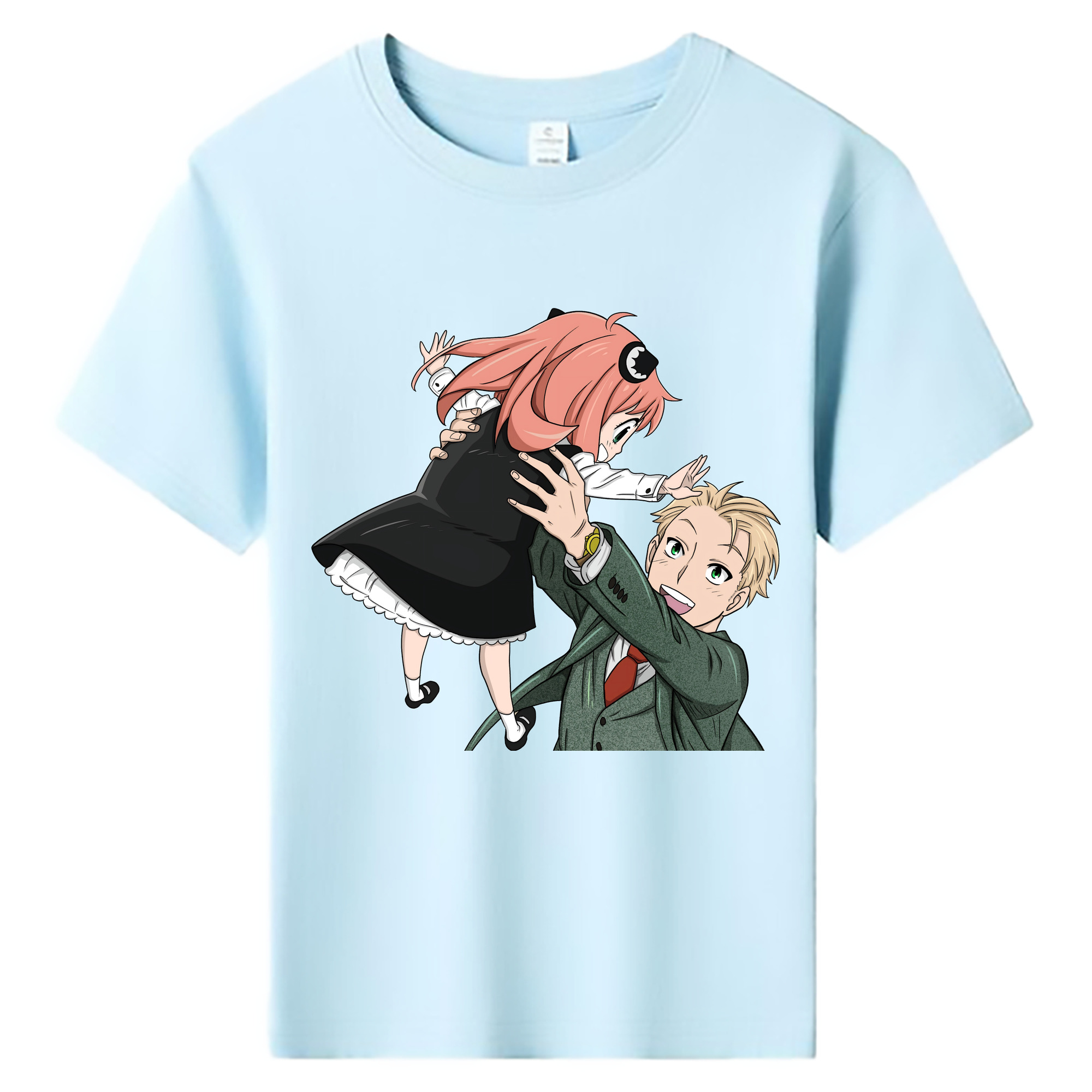 （画像用） SPY×FAMILY间谍家家酒 綿100％キッズTシャツ（フロントプリント）